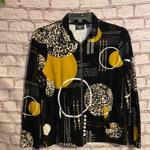 COPY - Onque Casual velour zip up Jacket